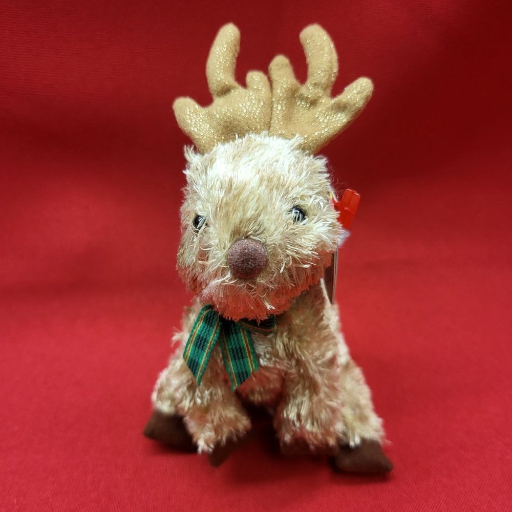 Rudy The Reindeer Ty Jingle Beanies Plush Ornament 2004